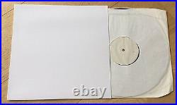 100 x LP RECORD SLEEVES NO HOLE White Outer Album 12 Cover Test Press Vinyl
