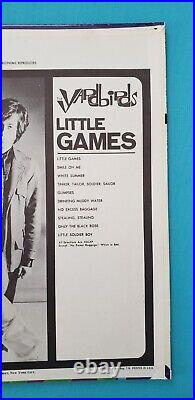 1967 The Yardbirds Little Games Vinyl LP Record! LED ZEPPELIN's Jimmy Page NM-MT