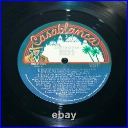1976 KISS DESTROYER LP Album 33RPM Casablanca Bogart Label First Pressing