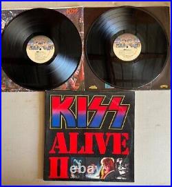 1977 KISS ALIVE II Album RARE with Booklet, Sleeves, Orig Order form, & Tattoos