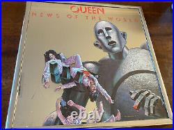 1977 QUEEN News Of The World Promo Album Cover Mirror Elektra Asylum Records USA