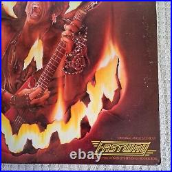 1986 Trick Or Treat Fastway Gold Lettered Rare Promo Album Nm First Press
