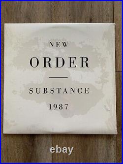 1987 NEW ORDER Substance Vinyl LP 2 Album Set WithSHRINK & original price sticker