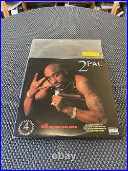 2 Pac / Tupac -All Eyez on me 4xlp 1996 Orig US Promo Rap Album Death Row Dr Dre