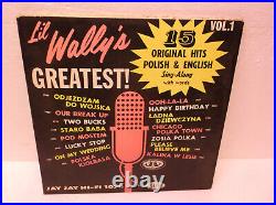 21 Lil Wally Polka Records 33 LP Lot Polish Adult Signed 50s 60s 70s VG NM