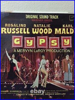3-stars Autographed'gypsy' 1962 Movie Soundtrack Album Cover & Lp $1,650.00