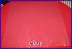500 Plastic Outer Sleeves 3 Mil High Quality Record LP Album Covers 33 RPM Vinyl