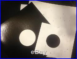 7 & 12 Vinyl / Record White & Black Card Covers Sleeves Masterbags