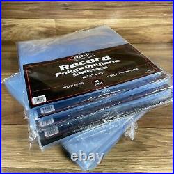 700 BCW 33 RPM LP Record Vinyl Album Plastic Outer Sleeves Covers 2 MIL