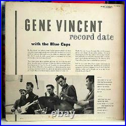 A Gene Vincent Record Date 1958 Vinyl Capitol Records 1st Press
