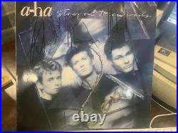 A-ha Band signed autographed 12 Record Album Cover with COA