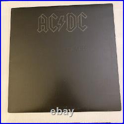 AC/DC Back In Black 1980 US Allied Pressing Mastered By Robert Ludwig EX/EX
