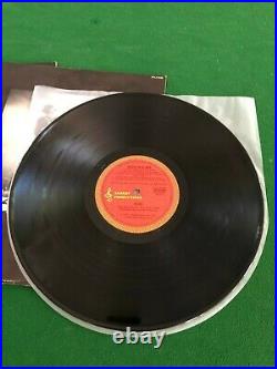 ACDC Back In Black Oz Alberts 1st Press Embossed Cover With Sleeve VG/ Ex Con