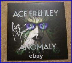 ACE FREHLEY (KISS) signed autographed vinyl album ANOMALY COVER RARE Rock