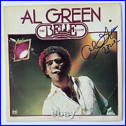 AL GREEN Signed Autograph The Belle Album Record LP Cover JSA Authentication