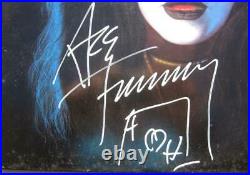 Ace Frehley signed Kiss Album Cover PSA/DNA Ace Frehley Kiss Solo Album Cover