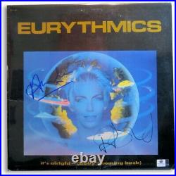 Annie Lennox Dave Stewart Signed Autographed Album Cover Eurythmics JSA U16372