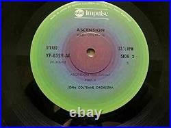 Ascension John Coltrane Japanese Import Vinyl Lp Album 1976 Impulse Rec. No Obi