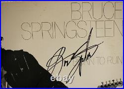 Autographed Hand Signed BRUCE SPRINGSTEEN Record Album Cover LP Born To Run