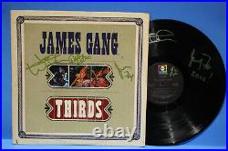 Autographed Hand Signed JAMES GANG Record Album Cover and Vinyl LP Thirds