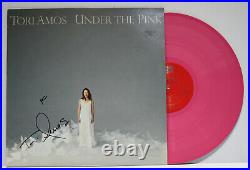 Autographed Hand Signed Tori Amos Record Album Cover LP Under The Pink