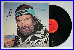 Autographed Hand Signed WILLIE NELSON Record Album Cover LP Always On My Mind
