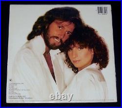 BARRY GIBB AUTOGRAPHED VINYL ALBUM COVER (STREISAND GUILTY) With COA! BEE GEES