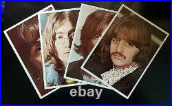 BEATLES'68 WHITE ALBUM ALL 7 LABEL ERRORS EX/NM COVER VG LPs WITH PICS & POSTER