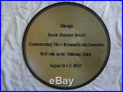 BEATLES Chicago Beatle Souvenir Record (Butcher Cover picture disc)