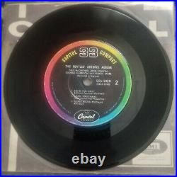 BEATLES SECOND ALBUM CAPITOL COMPACT 33 rpm 1964 7 JUKEBOX EP SXA-2080 No Cover