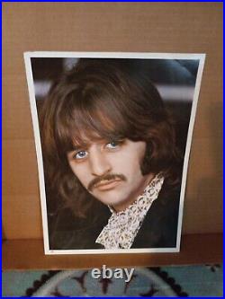 BEATLES The Beatles WHITE ALBUM 1969 1st US APPLE LP Poster PORTRIATS