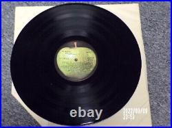 BEATLES White Album 2LP Apple SWBO-101 with 2 POSTERS 4 Photos VG+