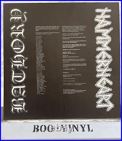 Bathory Hammerheart LP Vinyl Record Album 1990 Viking Metal Ltd Edition