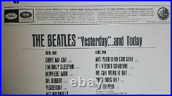 Beatles Butcher Cover LP yellow translucent VINYLYesterday & Today 33 1/3 RPM