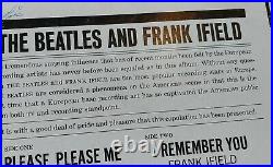 Beatles & Frank Ifield on Stage Portrait Cover Mono Rare Vee Jay VJ LP Album VG+