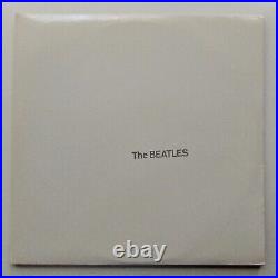 Beatles White Album Capitol White Vinyl 4 Photos & Poster SEBX-11841 EXC/EXC