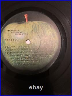 Beatles White Album Seven Errors 1968 Apple With 4 Photos And Poster