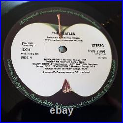 Beatles White Album Vinyl LP UK 1995 DMM Stereo Press Complete NM/NM