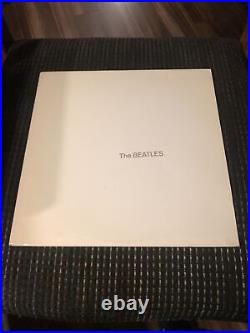 Beatles White Album White Vinyl 1978 With Photos & Poster Nm Vinyl & Cover