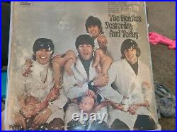 Beatles yesterday and today butcher cover 3rd state peel! Album VG too