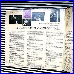 Belafonte At Carnegie Hall Harry Belafonte Vinyl LP Record