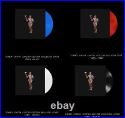 Beyonce Cowboy Carter Red White Blue Black Vinyl LP Limited Ed. Covers Bundle