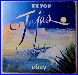 Billy Gibbons Dusty Hill Signed Autographed Album Cover ZZ Top Tejas JSA KK78450