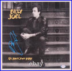 Billy Joel Autographed Album Cover (an Innocent Man) Psa Dna