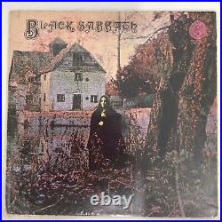Black Sabbath Self Title Album Made In Italy Vertigo Swirl Rock 1970 Vinyl Music
