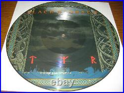 Black Sabbath-Tyr Picture-LP, I. R. S. Records UK 1990, cover sheet, +2 bonus, new