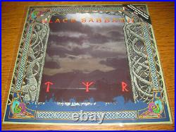 Black Sabbath-Tyr Picture-LP, I. R. S. Records UK 1990, cover sheet, +2 bonus, top