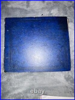 Blue Album Slip Cover Holds 78Rpm Albums 1950s