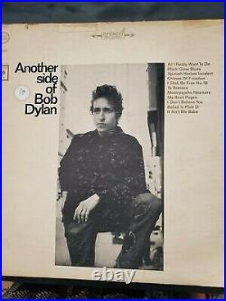 Bob Dylan Albums 33 1/3 Vinyl in Ex/Mint Cond Covers Fair To Mint Originals