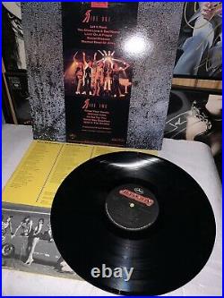 Bon Jovi Slippery Orig Lineup Autographed Album LP Cover Vinyl Guarantee 100%